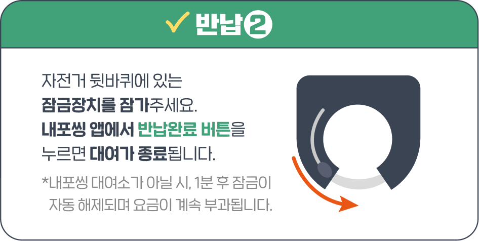 반납 방법 안내 2